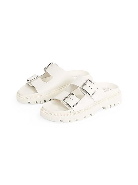 Tommy Jeans TJW DOUBLE STRAP SANDAL Pantolette, Plateau, Sommerschuh, Schlü günstig online kaufen