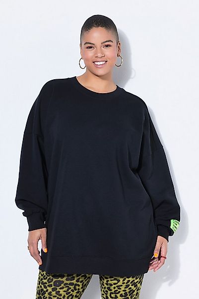 Studio Untold Sweatshirt Sweatshirt Oversize Shape Ärmel-Patch günstig online kaufen