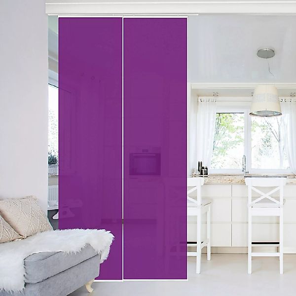Schiebegardine Colour Purple günstig online kaufen