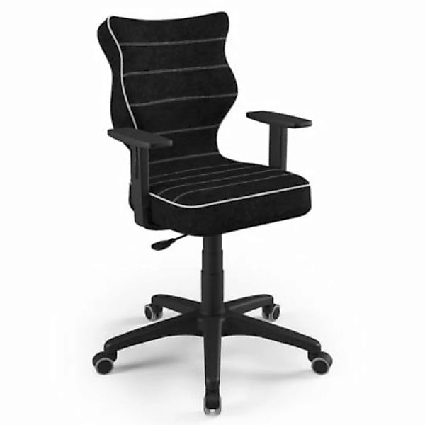 Ergonomischer Stuhl Jugendliche Duo Black Visto 01 Schwarz Bürostuhl schwar günstig online kaufen