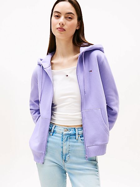Tommy Jeans Sweatjacke "TJW REG S FLAG ZIP THRU", mit Logostickerei günstig online kaufen