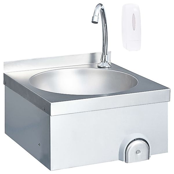 vidaXL Granitspüle Handwaschbecken mit Wasserhahn und günstig online kaufen