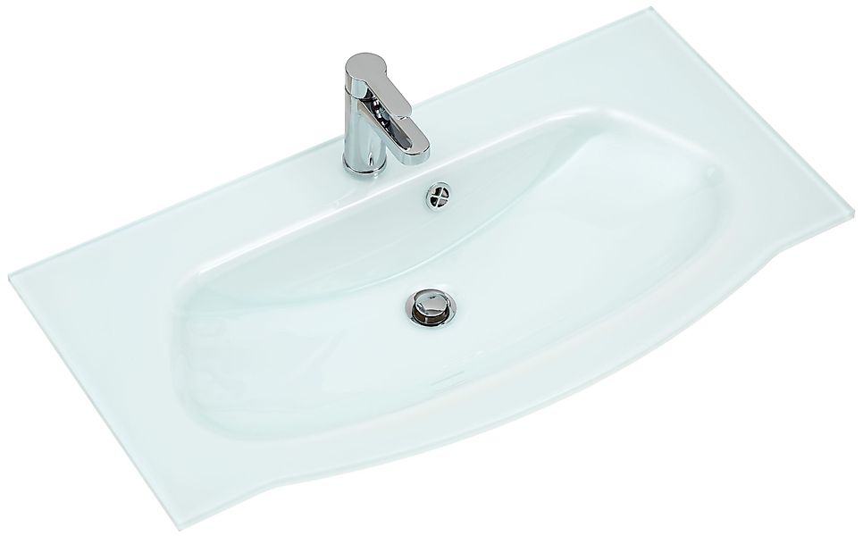 PELIPAL Badmöbel-Set Fokus 4005 Glaswaschtisch 92x49.1cm günstig online kaufen