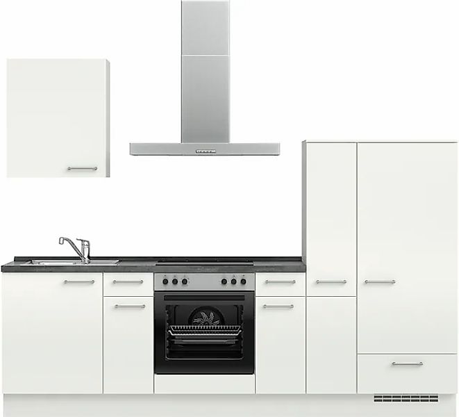 nobilia® Küchenzeile »"Laser I", Ausrichtung wählbar, Breite 270 cm« vormon günstig online kaufen