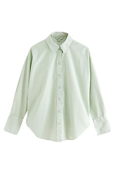Next Langarmhemd Gewaschenes übergroße Bluse aus günstig online kaufen
