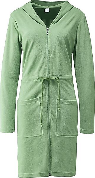 Erwin Müller Bademantel Damen-Bademantel "Limbach" mit Kapuze, Rückenlänge günstig online kaufen