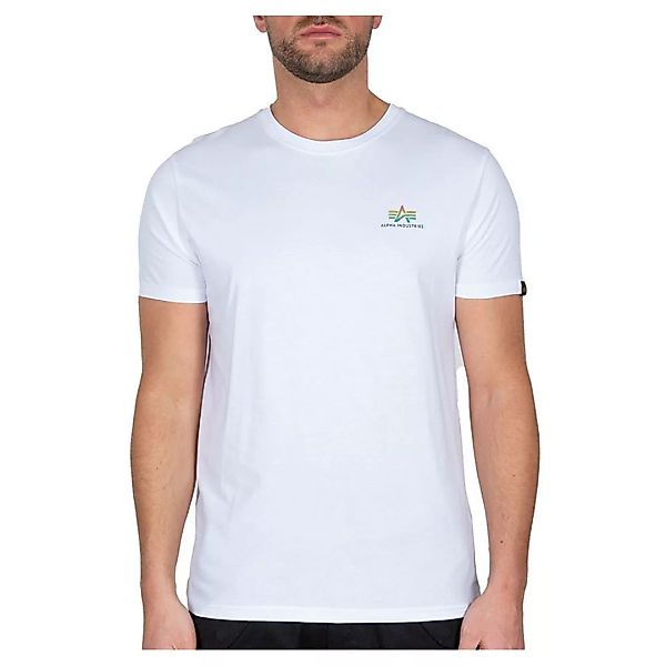 Alpha Industries Basic Small Logo Rainbow Reflective Kurzärmeliges T-shirt günstig online kaufen