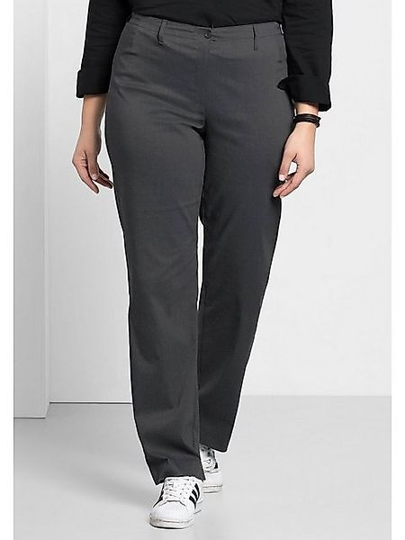Sheego Stretch-Hose Große Größen mit schmalem Bund günstig online kaufen