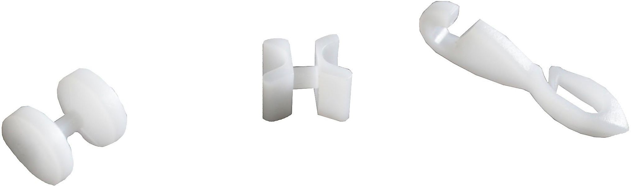 Home Basics Gardinengleiter Gleiterset, Gardinen, Schiebegardinen, günstig online kaufen