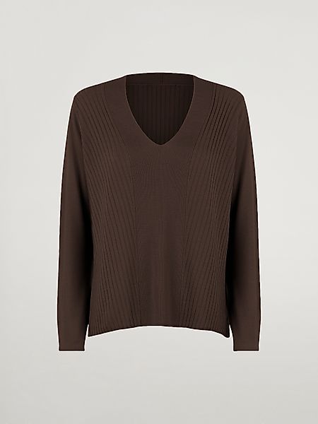 Wolford - Merino Blend Top Long Sleeves, Frau, umber, Größe: S günstig online kaufen