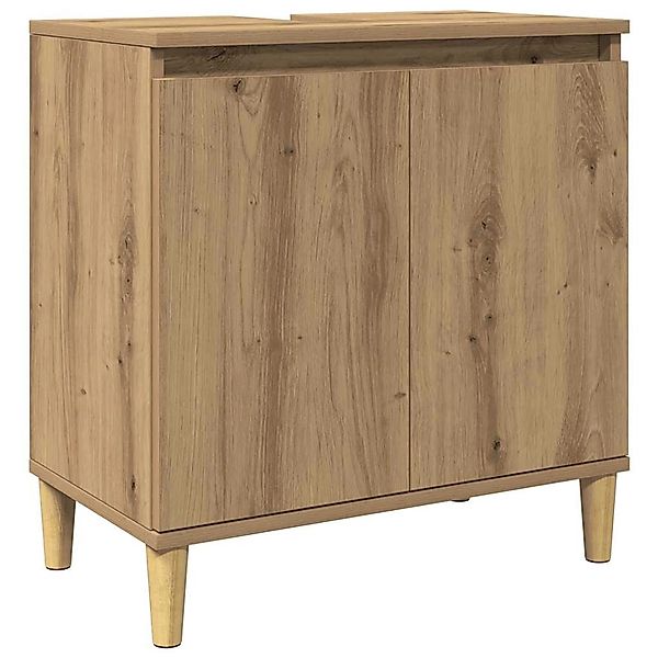 vidaXL Waschbeckenunterschrank Artisan-Eiche 58x33x60 cm Holzwerkstoff 8571 günstig online kaufen