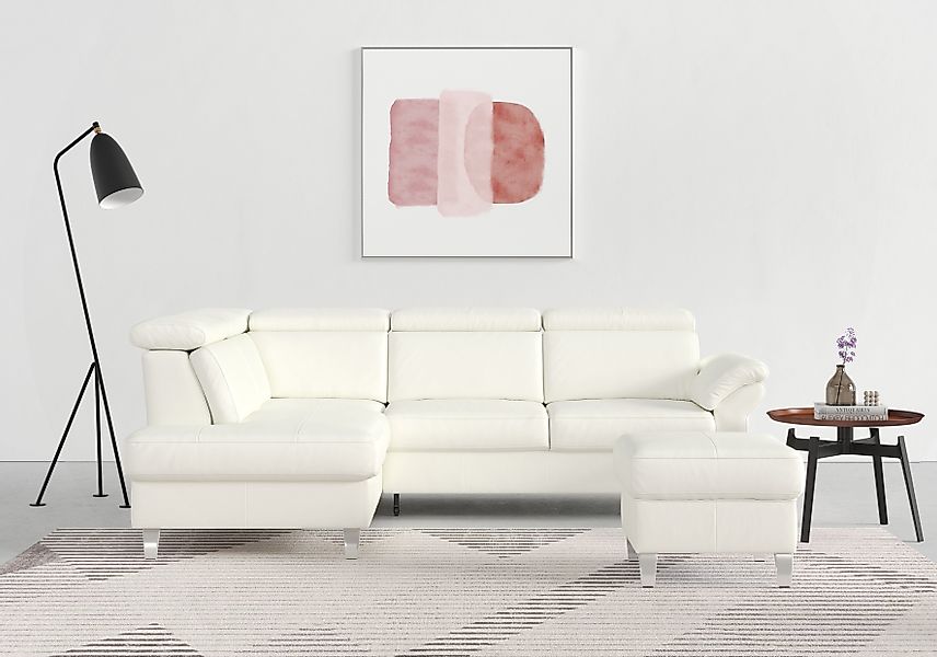 sit&more Ecksofa Arngast L-Form, inklusive Kopfteilverstellung günstig online kaufen
