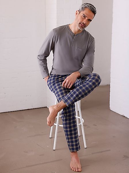 Langarmshirt "Schlafanzug-Shirt", 1 Stk. günstig online kaufen