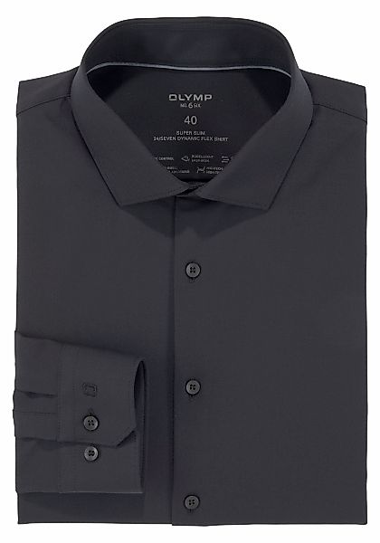 OLYMP Businesshemd "No. Six 24/Seven super slim", Jersey-Hemd günstig online kaufen