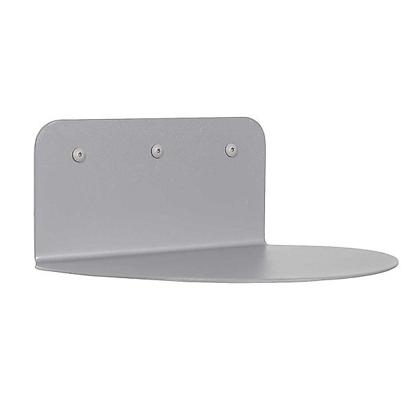 Regal Wandboard aus Metall in Taupe günstig online kaufen