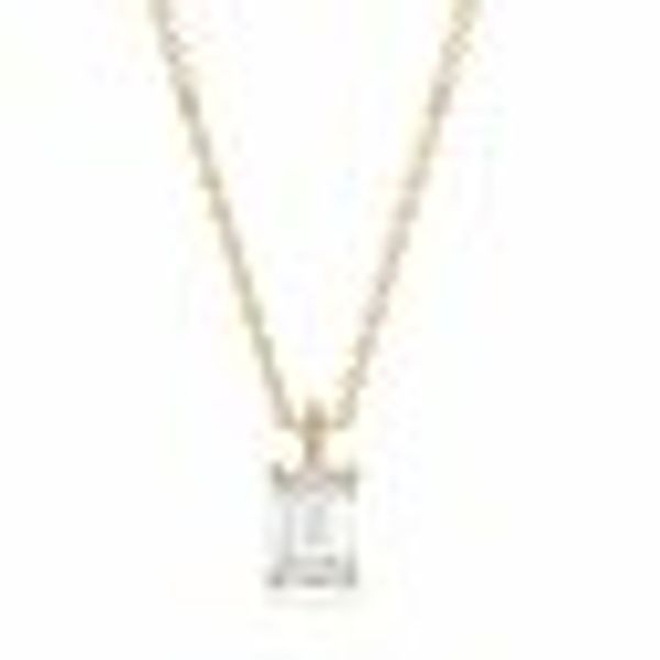 Halskette 585 Gelbgold mit im Labor gezüchtetem Diamanten günstig online kaufen