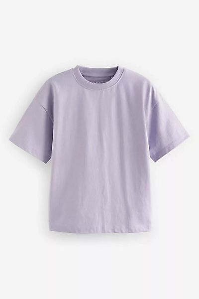 Next T-Shirt Oversize-Shirt mit kurzen Ärmeln (1-tlg) günstig online kaufen