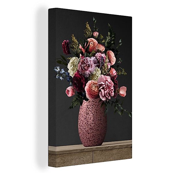 OneMillionCanvasses® Leinwandbild Farben - Blumen - günstig online kaufen