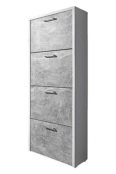 moebel-dich-auf Schuhkipper FULDA 2 (Schuhschrank Schuhregal Schrank Garder günstig online kaufen