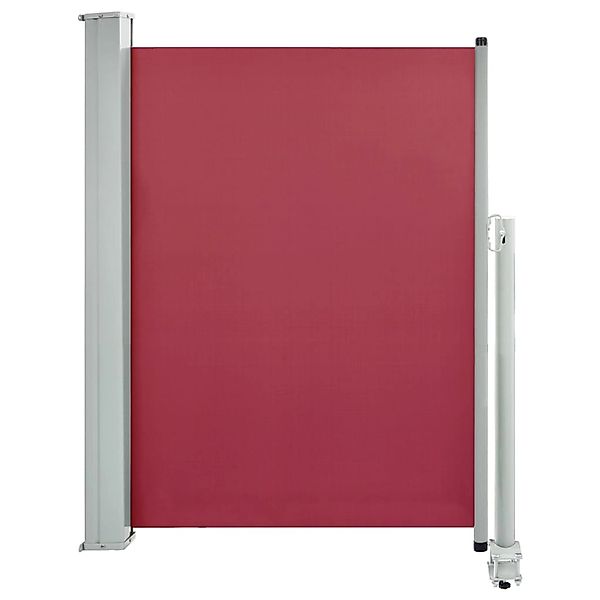 furnicato Ausziehbare Seitenmarkise 100x300 cm Rot günstig online kaufen