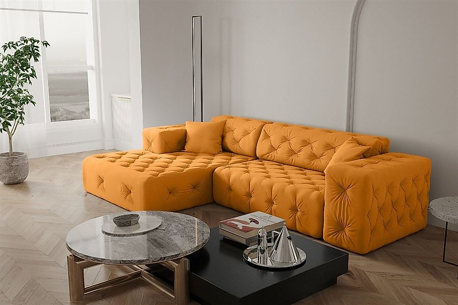 Fun Möbel Ecksofa Ecksofa Designersofa CHANTAL günstig online kaufen