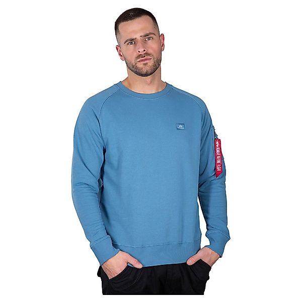 Alpha Industries X-fit Sweatshirt S Airforce Blue günstig online kaufen