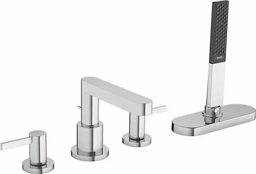 hansgrohe Wannenarmatur »Finoris«, 4-Loch mit Schlauchbox (sBox) günstig online kaufen