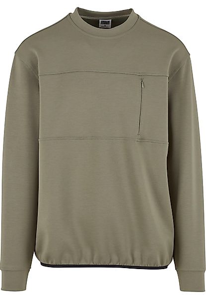 URBAN CLASSICS Rundhalspullover Urban Classics Scuba günstig online kaufen