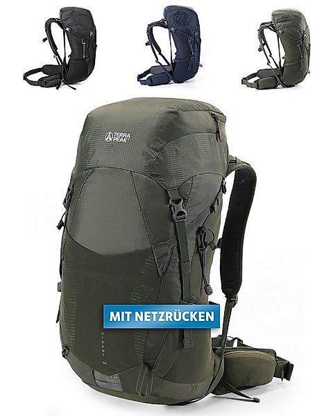 Terra Peak Wanderrucksack Airant 40, Rucksack mit belüftetem Netzrücken gro günstig online kaufen