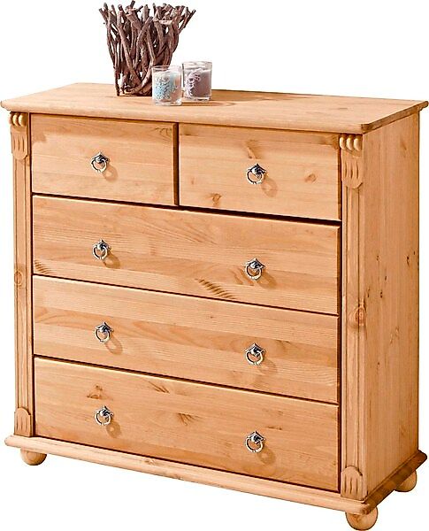 OTTO home Schubkastenkommode »Tessin« aus massiver, FSC zertifizierter Kief günstig online kaufen