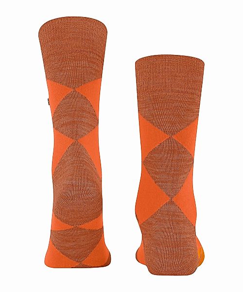 Burlington Multicolour Clyde Herren Socken, 40-46, Orange, Raute, Baumwolle günstig online kaufen