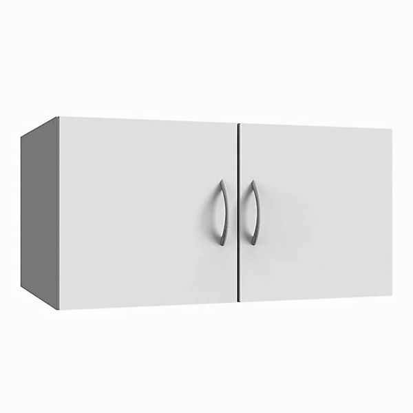 Lomadox Aufsatzschrank MIAMI-43 weiß, 2 Türen, ca. 80/40/54 cm günstig online kaufen