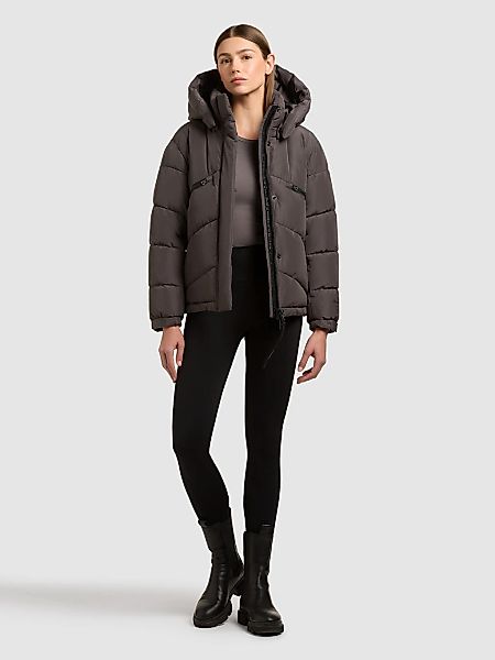 khujo Steppjacke "EVANDE" mit Kapuze günstig online kaufen