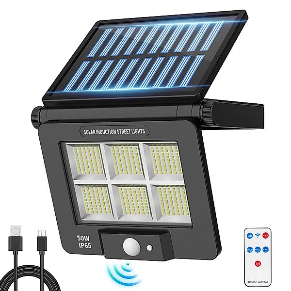 BlingBin Außen-Wandleuchte LED Solarlampen mit Bewegungsmelder, günstig online kaufen