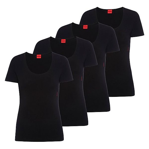 HUGO T-Shirt Damen T-Shirt, 4er Pack - T-Shirt RN günstig online kaufen