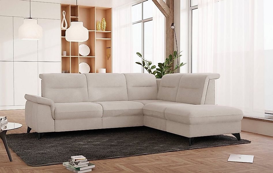 sit&more Ecksofa Astoria L-Form, wahlweise mit motorischer Relaxfunktion günstig online kaufen