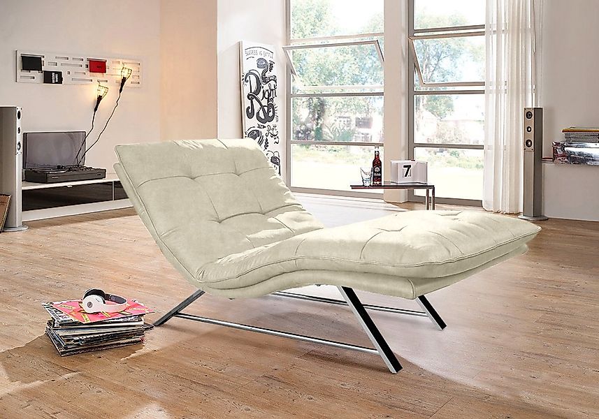 W.SCHILLIG Relaxliege »daily dreams«, in Waffelkissen-Optik, wahlweise mit günstig online kaufen