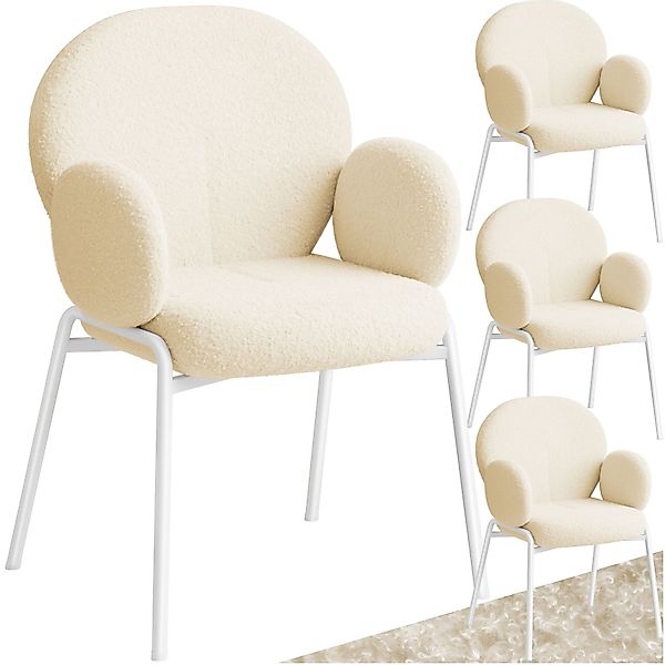 tectake Esszimmerstuhl Stuhl (Set, 4 St), günstig online kaufen
