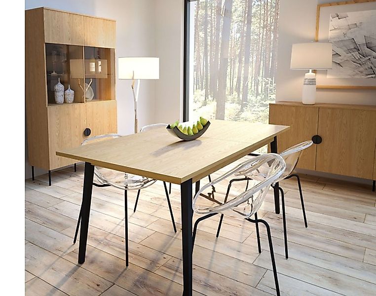 Home affaire Esstisch »BELLOT ausziehbarer Küchentisch in zwei Breiten- 160 günstig online kaufen