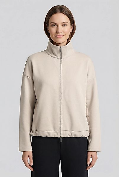 RICHROYAL Sweatjacke Tunnelzug-Saum, Stehkragen, regular fit günstig online kaufen