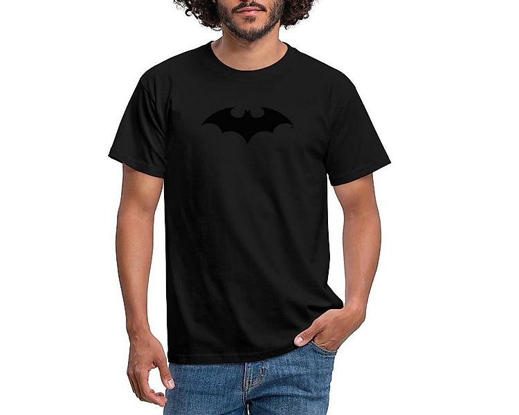 Spreadshirt T-Shirt DC Comics Batman Logo Klassisch Männer T-Shirt (1-tlg) günstig online kaufen