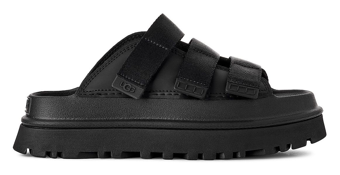 UGG GOLDENGLOW SLIDE Pantolette, Plateauschuh, Sandale, günstig online kaufen