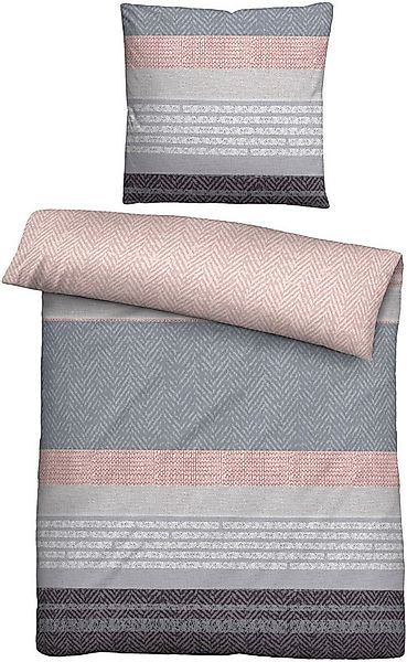 Biberna Bettwäsche 0004104, Feinbiber, 2 teilig, wohlig warm + weich, pfleg günstig online kaufen