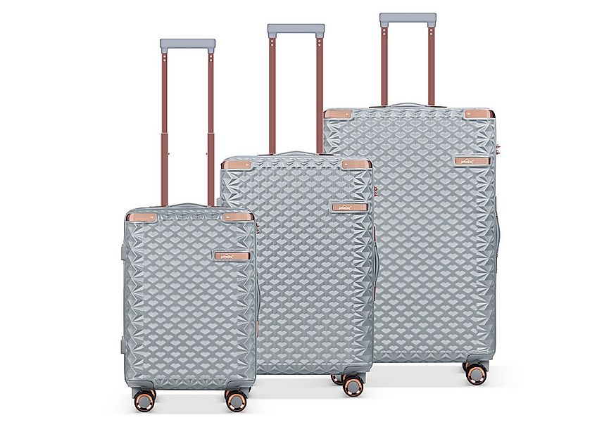 HOMELUX Kofferset Kofferset Reisekoffer 3er Set Hartschalen Koffer Trolley günstig online kaufen