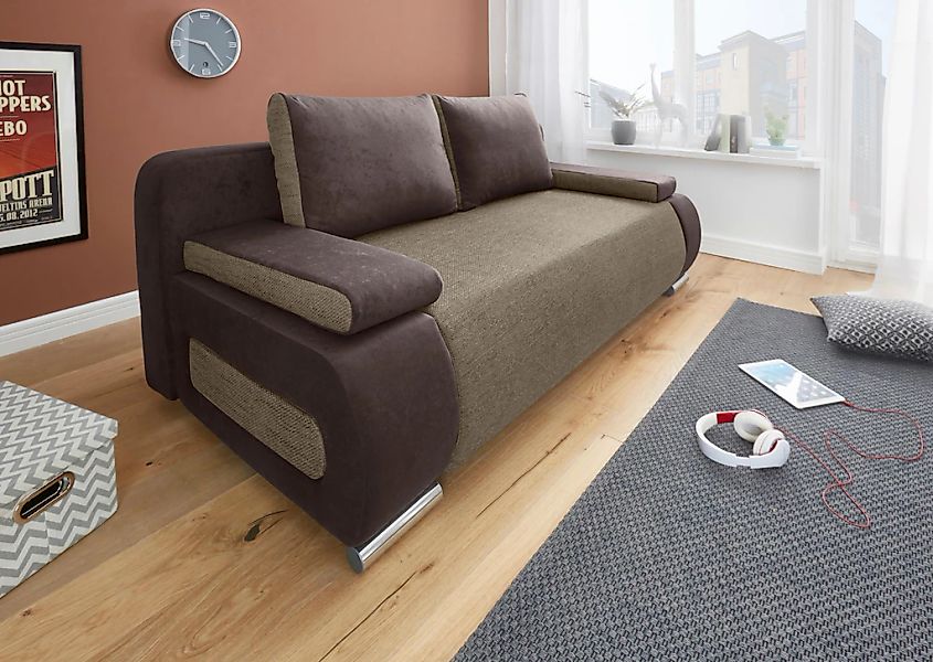 COLLECTION AB Schlafsofa "Moritz", mit Bettfunktion und Bettkasten, komfort günstig online kaufen
