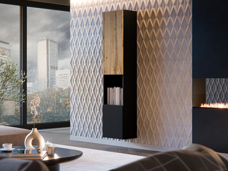 MIRJAN24 Vitrine Capital 2D mit Nische günstig online kaufen