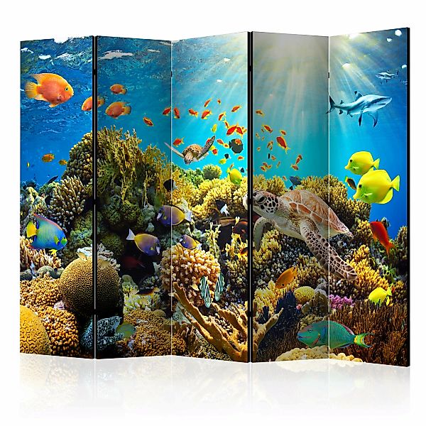 5-teiliges Paravent - Underwater Land Ii [room Dividers] günstig online kaufen