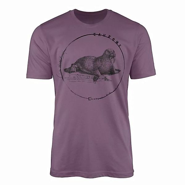 Sinus Art T-Shirt Evolution Herren T-Shirt Walross günstig online kaufen