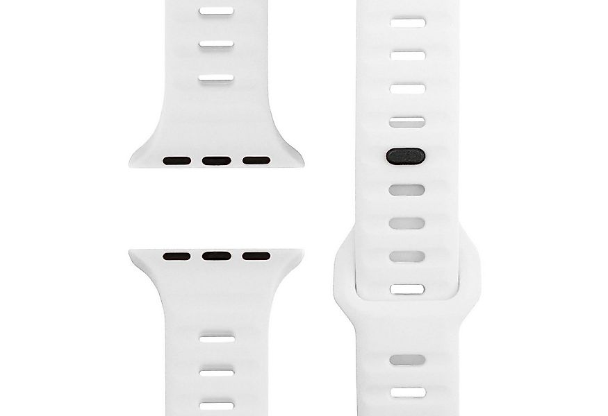 Nalia Smartwatch-Armband Apple Watch 38mm/40/41/42(Serie 10), Silikon Ersat günstig online kaufen