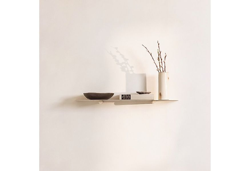 Metallbude Wandregal LENN L, schwebendes Design Regal aus Metall, minimalis günstig online kaufen